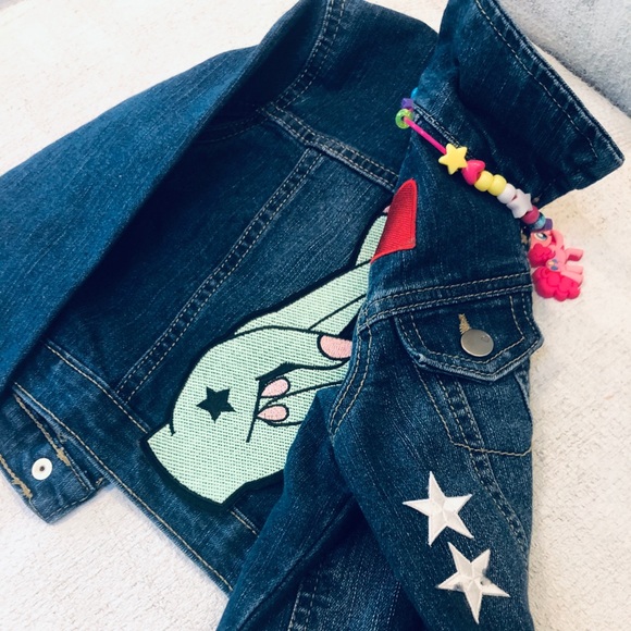 The Children’s Place 3T Customized Denim Jacket - Picture 1 of 8